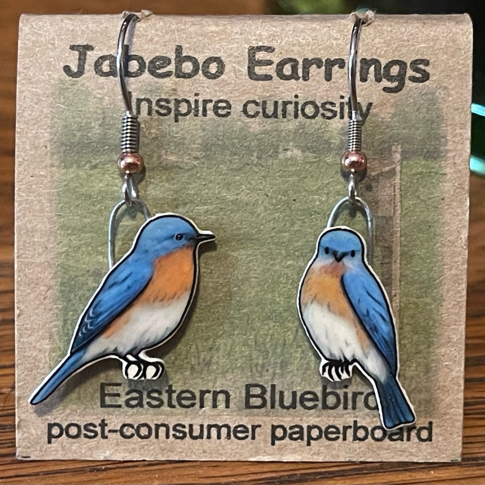 Eastern Bluebird Earrings